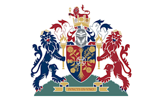 design a unique coat of arms emblem with custom symbols