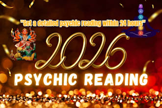 provide a psychic reading for your year 2026 in 24 hours