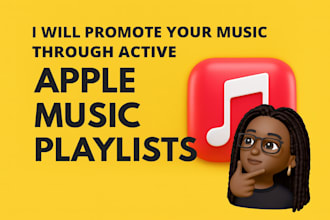 promote your music through active apple music playlists