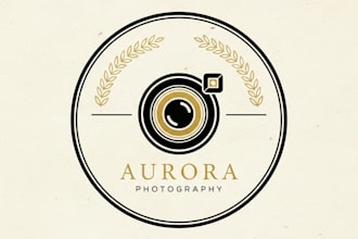 design a professional photography logo for your brand