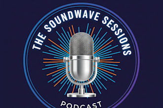 design a custom podcast logo for your show