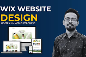 build wix website design or design wix website or wix website
