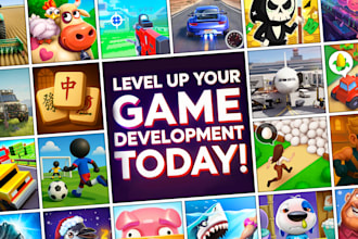 develop a stunning unity 3d or 2d mobile game