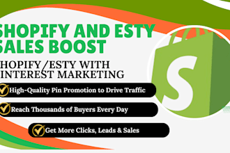 boost etsy and shopify sales with pinterest marketing and pin promotion