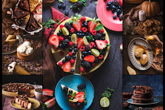 premium dessert photography 2 custom looks included