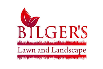 make wordmark logo for bilgers lawn and landscape