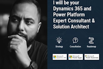 be your dynamics 365 and power platform expert consultant and solution architect