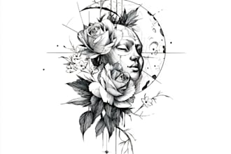 create a unique and custom tattoo design