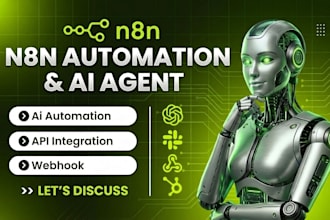 build n8n automation, n8n ai agent, n8n workflow and n8n ai automation