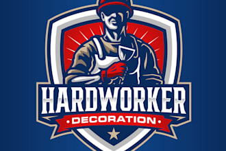 do outstanding handyman logo within 24 hours