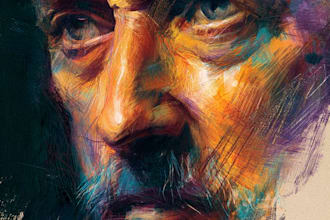 draw abstract portrait art