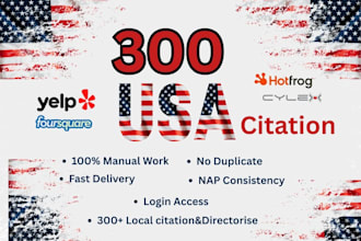 do 300 directory submission, gmb local seo, local citation