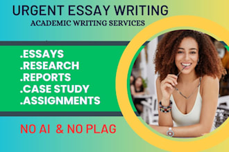 do urgent essay writing as an expert writer