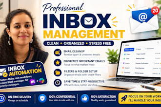 manage, organize and automate your gmail or outlook inbox