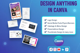 design professional canva logo
