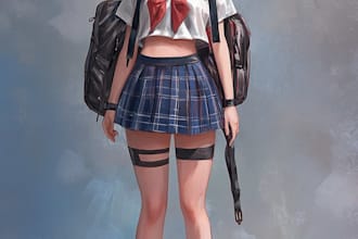design a anime character