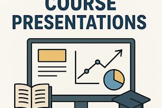 design professional,visually engaging course presentations