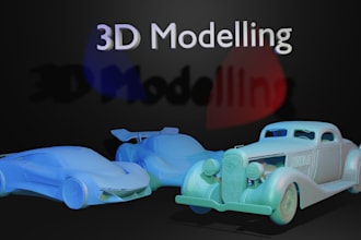 create high quality 3d character sculpting and modeling for games or printing