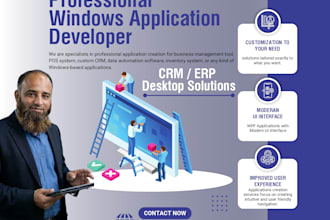 develop professional windows desktop application using c sharp wpf and winforms