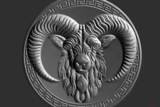 model 3d bas relief,realistic carved engraving,3d medallion,coinfor cnc,3d print