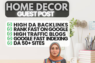 do home decor, home improvement,real estate guest post backlink on USA home blog