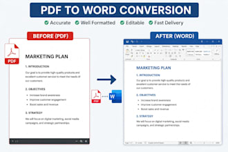 convert PDF to editable word excel