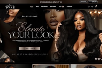 hair extension website hair extension shopify store wix hair extension website