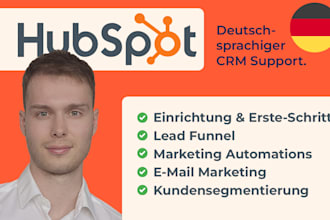 set up your hubspot and give you advice on how to use it