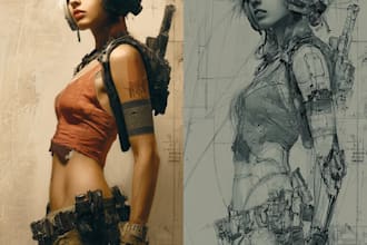 sci fi illustration and sci fi art
