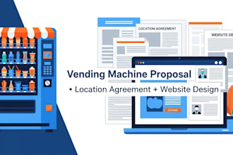 write vending machine business proposal location agreement vending machine