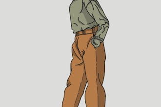 special vector drawing illustration