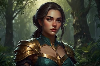 do fascinating fantasy character art
