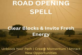cast powerful career and job spell with luck, road opener, and blockage removal
