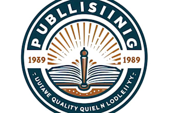 make a awesome publishing logo for you with new concept