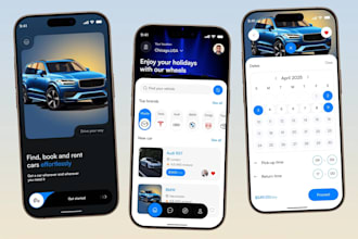 build ai driven car rental app, car rental app with booking and fleet management