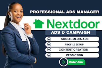 setup campaign on nextdoor social media expert nextdoor ads expert nextdoor ads