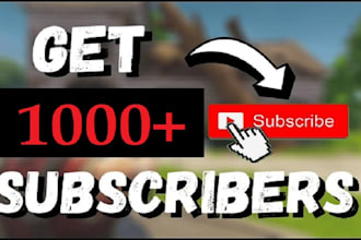 expand 1000 youtube followers very high quality