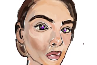 digitally paint a portrait