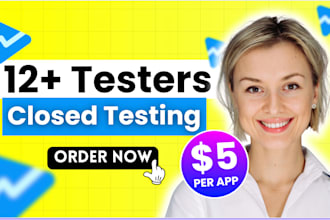 provide 12 testers for google play