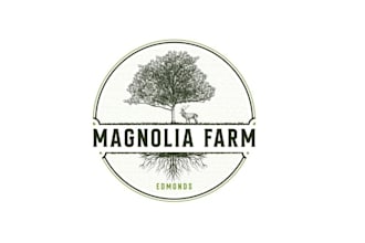 design rustic classic family farm logo