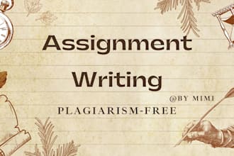 do assignments writing for all subjects