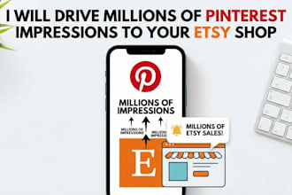 drive millions of pinterest impressions to your etsy shop