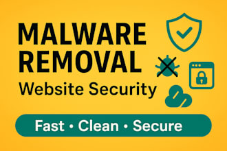 remove malware from the hacked wordpress site and secure it