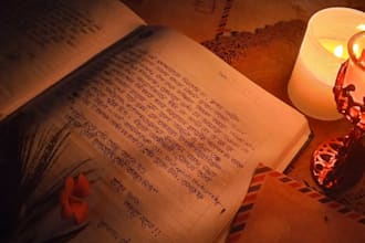 provide special letter in envelop along with wax stamp