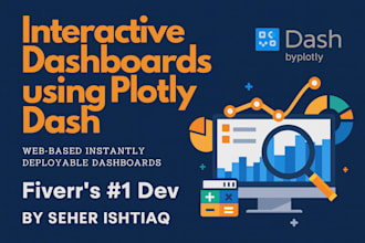 do data visualization by dashboards using plotly dash