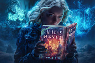design fantasy and minimal book and ebook cover