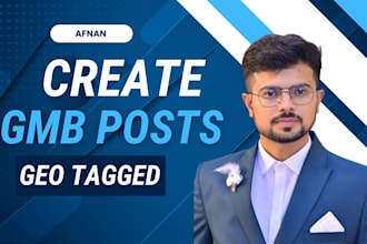 do create gmb posts with geo tagged images for fast map pack ranking