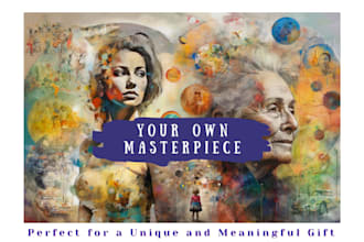 create a personalized transformative abstract artwork