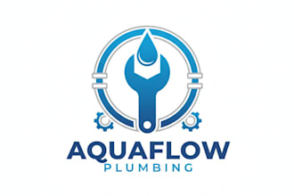 design a custom plumbing logo for your business