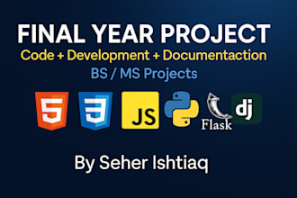 do coding project in java,python,ai,fyp, fyp documentation,assign